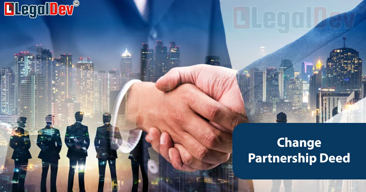 Change Partnership Deed