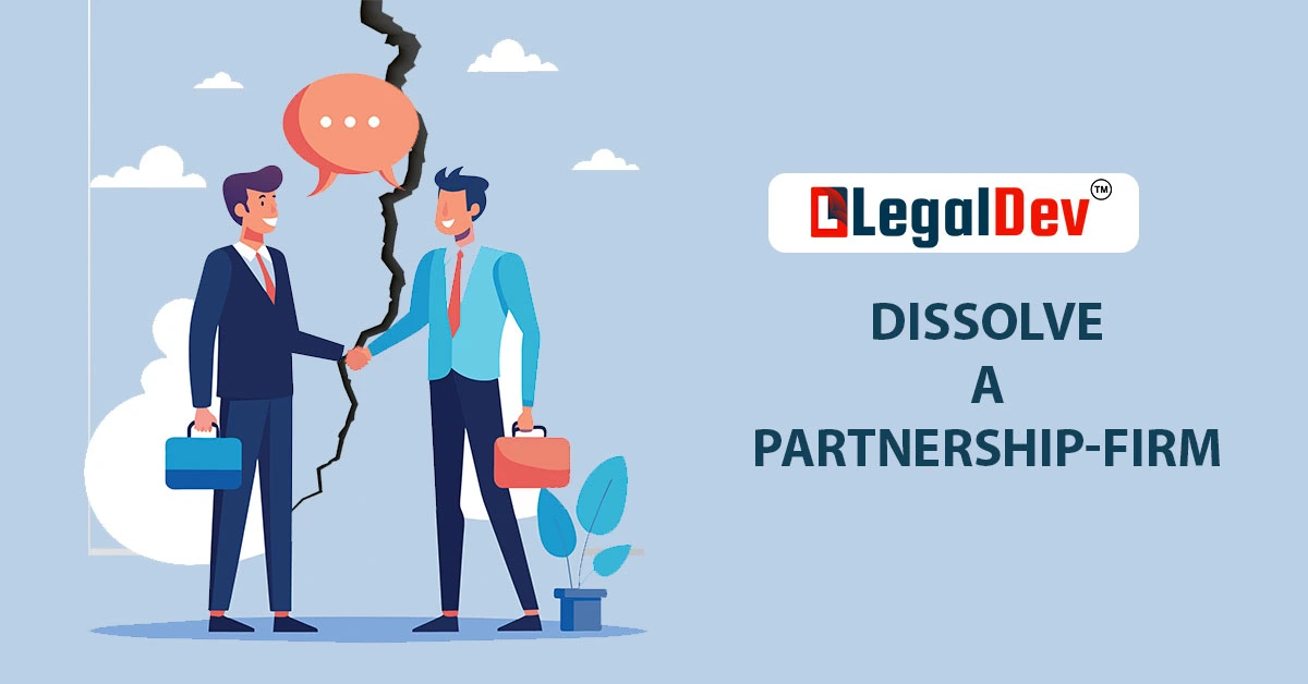 Dissolve Partnership Firm