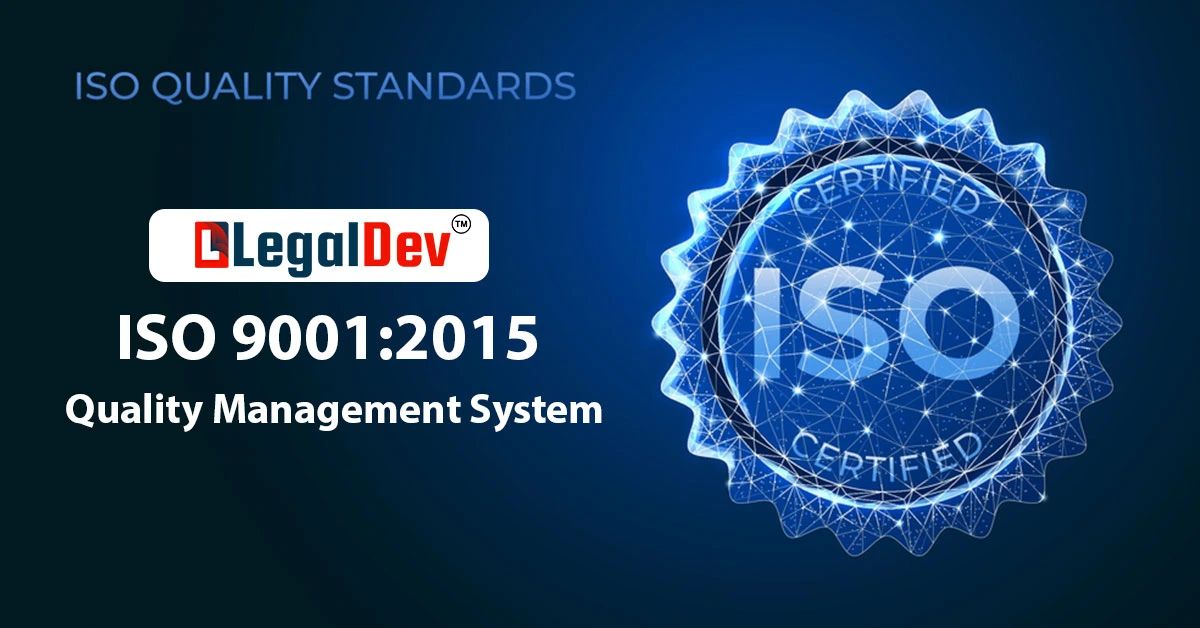 ISO 9001 2015 Quality Management System