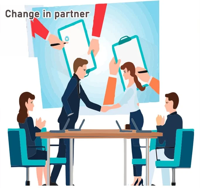 change partner